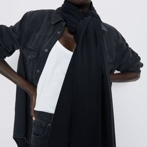 Zara Accessories - Soft black scarf BOGO 1/2 Off Zara Accessories - Soft black scarf BOGO 1/2 Off
